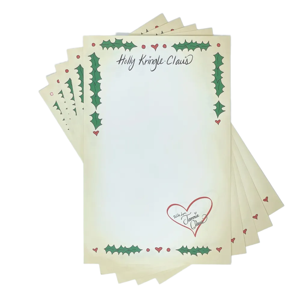 Jammie Claus Stationary