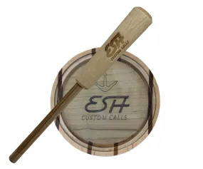 Laminate Glass with matched Hickory Striker