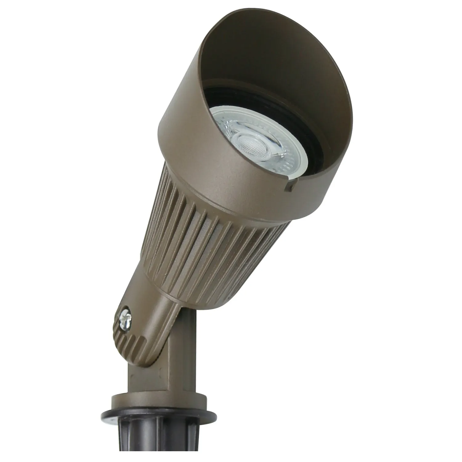 Lumina Lighting® 4W Low Voltage LED Spotlight | 12V Replaceable LED Bulb Included (Bronze, 6-Pack)