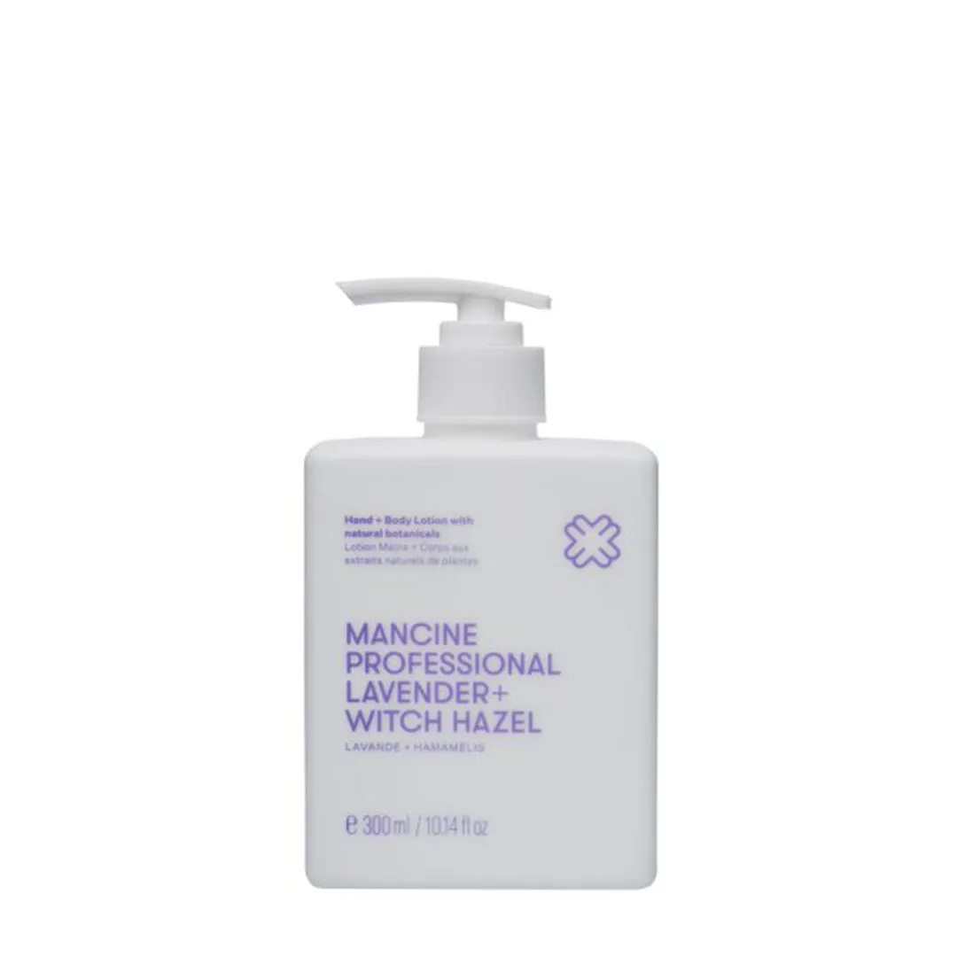 Mancine Hand & Body Lotion Lavender & Witch Hazel 300ml