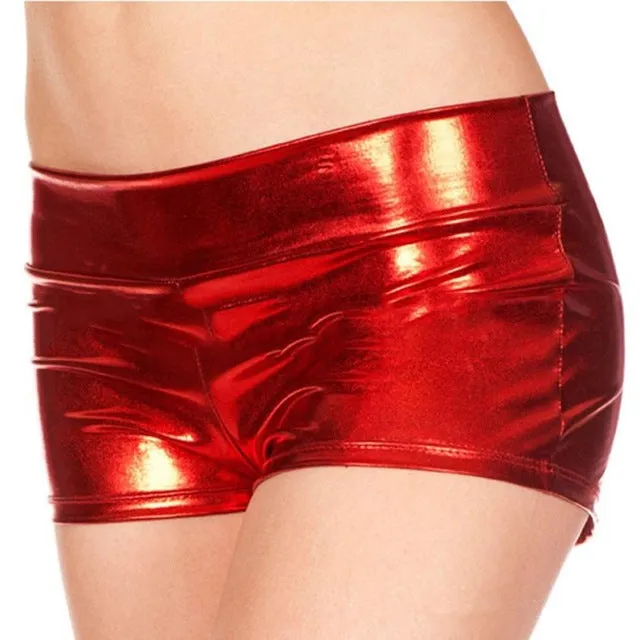 Metallic Colored Shorts