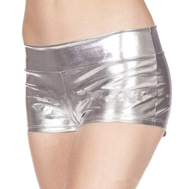 Metallic Colored Shorts