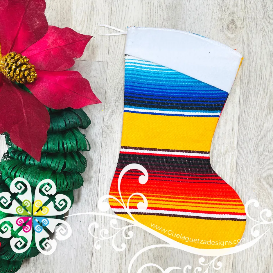 Mexican Sarape Christmas Stockings