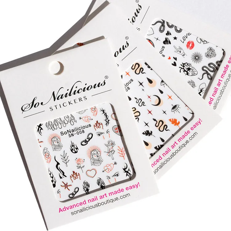 Mystical Fall Nail Stickers - ONLY 1 LEFT!