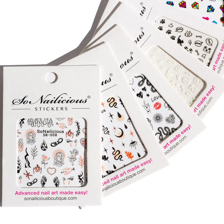 Mystical Fall Nail Stickers - ONLY 1 LEFT!