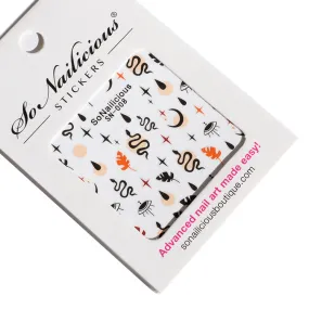 Mystical Fall Nail Stickers - ONLY 1 LEFT!