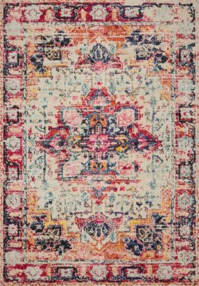 Nadia NN-02 Ivory/Fiesta Rug