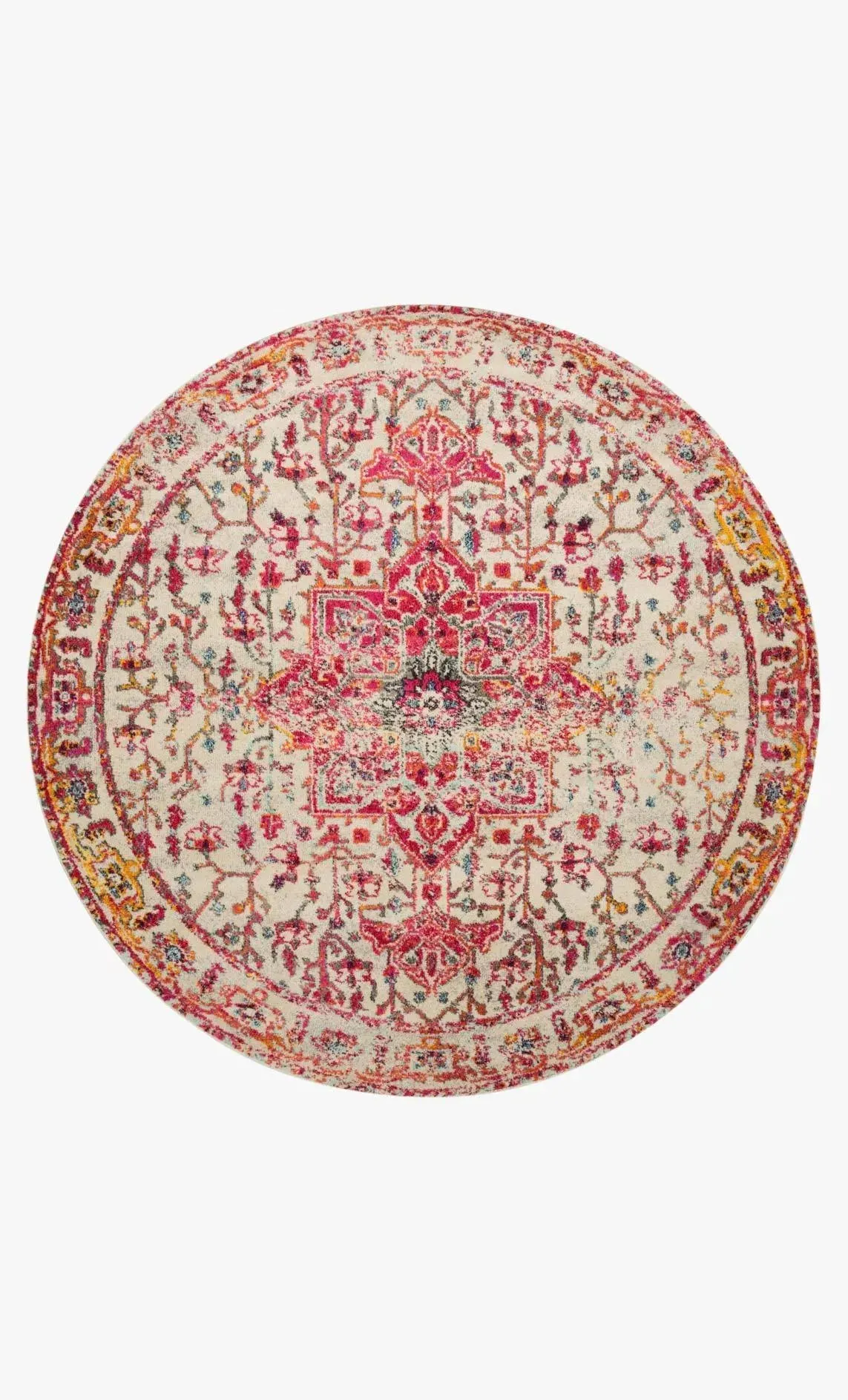 Nadia NN-02 Ivory/Pink Rug
