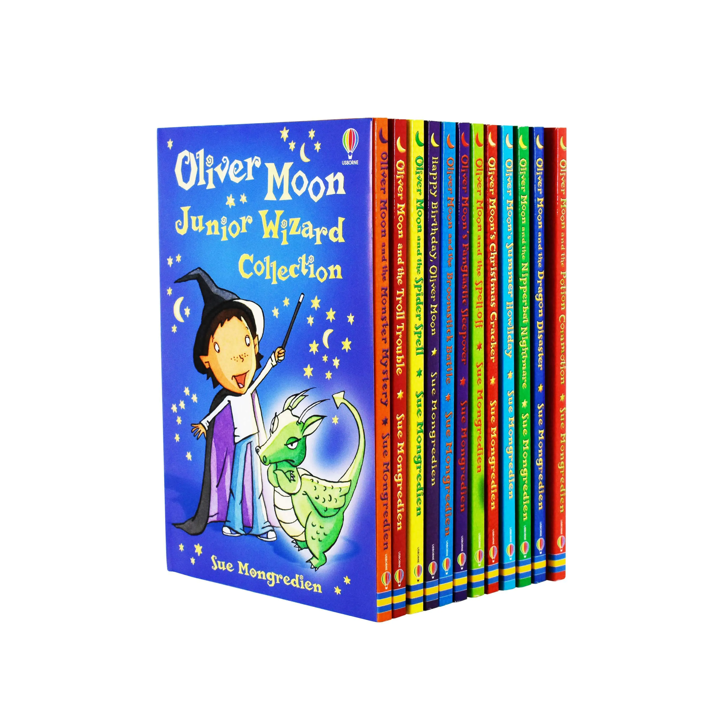 Oliver Moon Junior Wizard Series Collection 12 Books Set by Sue Mongredien - Paperback - Age 7-9