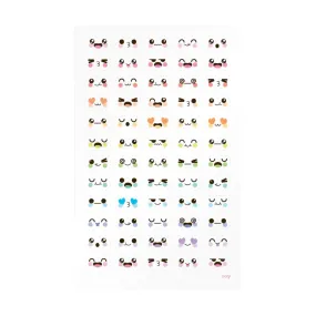 Ooly stickiville cute expressions stickers