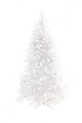 OPEN BOX 5' Prelit White Spruce Tree