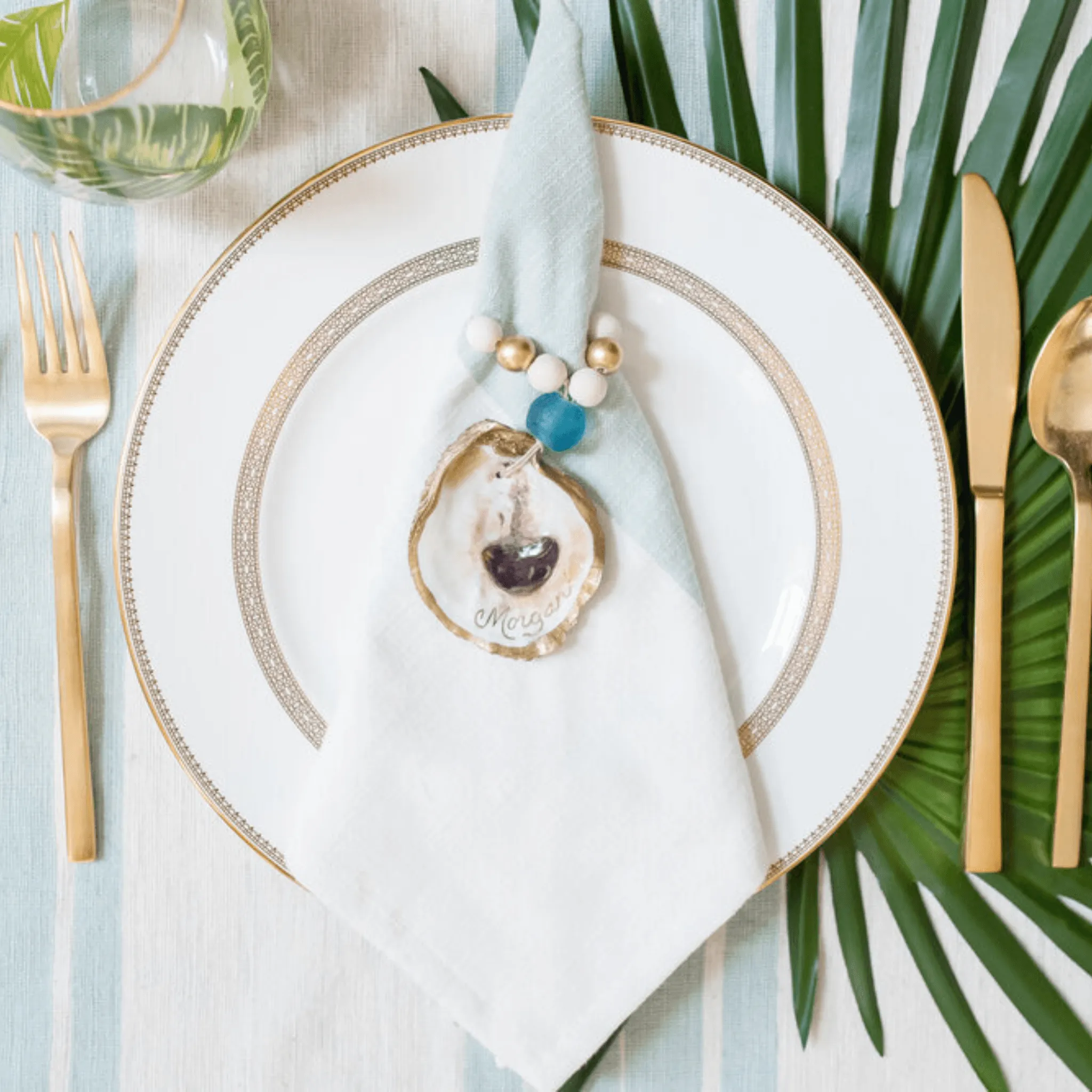 Oyster Shell Napkin Ring