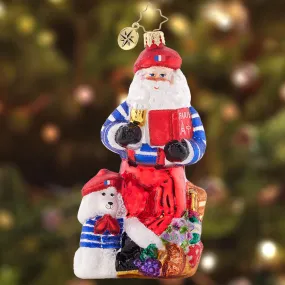 Pardon My French Santa