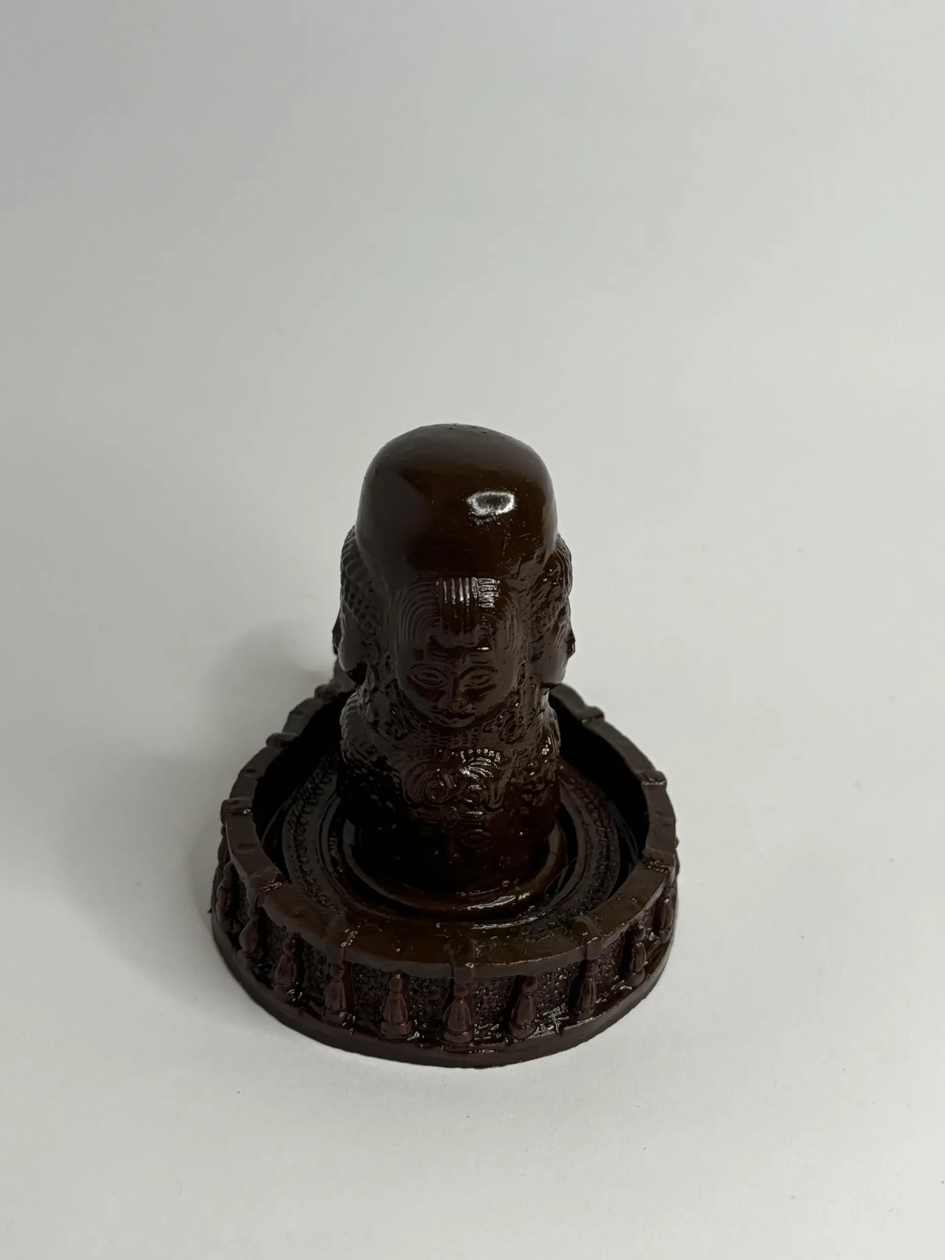pashupatinath jaladhari murti, shivling .100% water resistant.4 inch