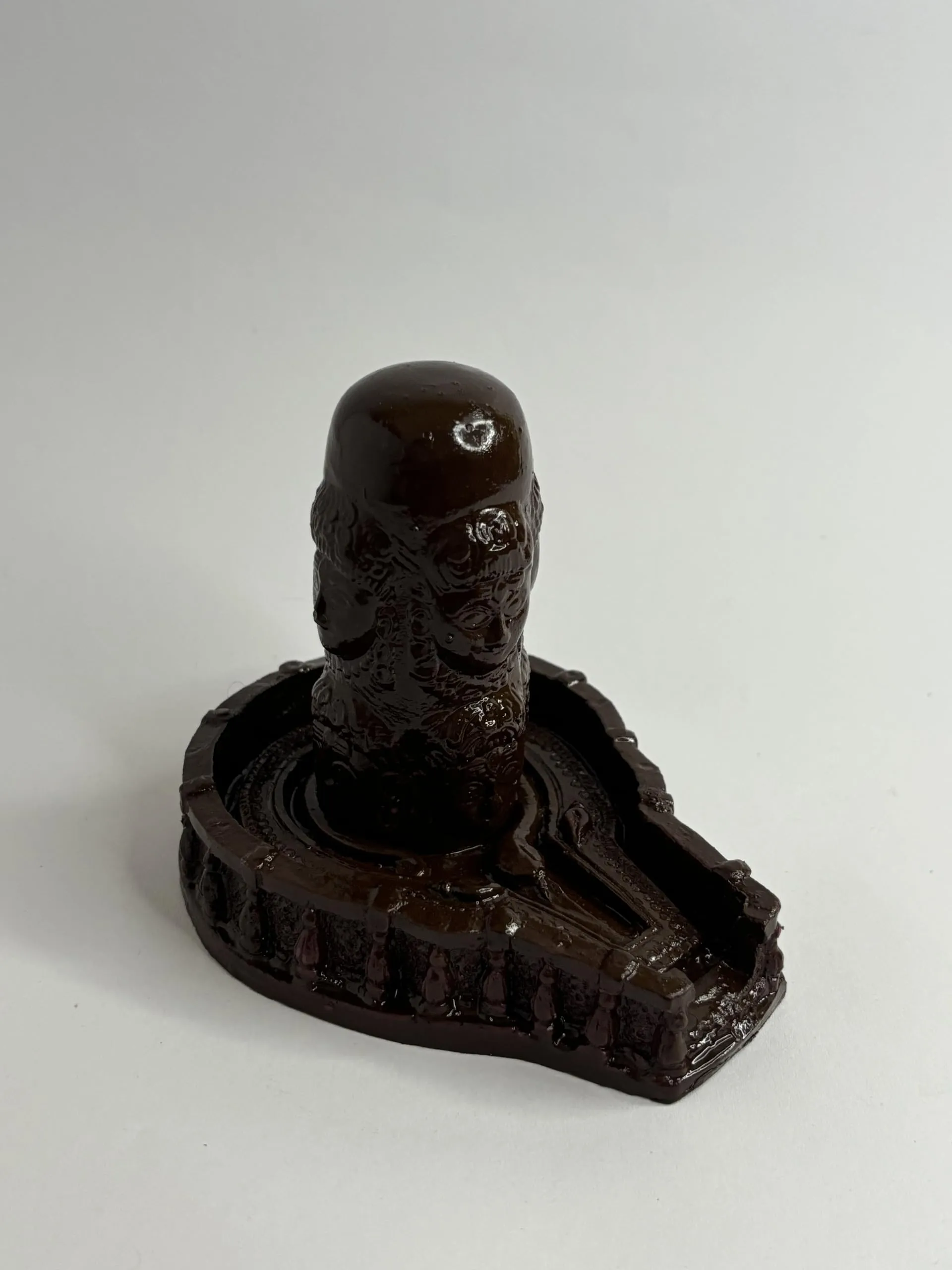 pashupatinath jaladhari murti, shivling .100% water resistant.4 inch