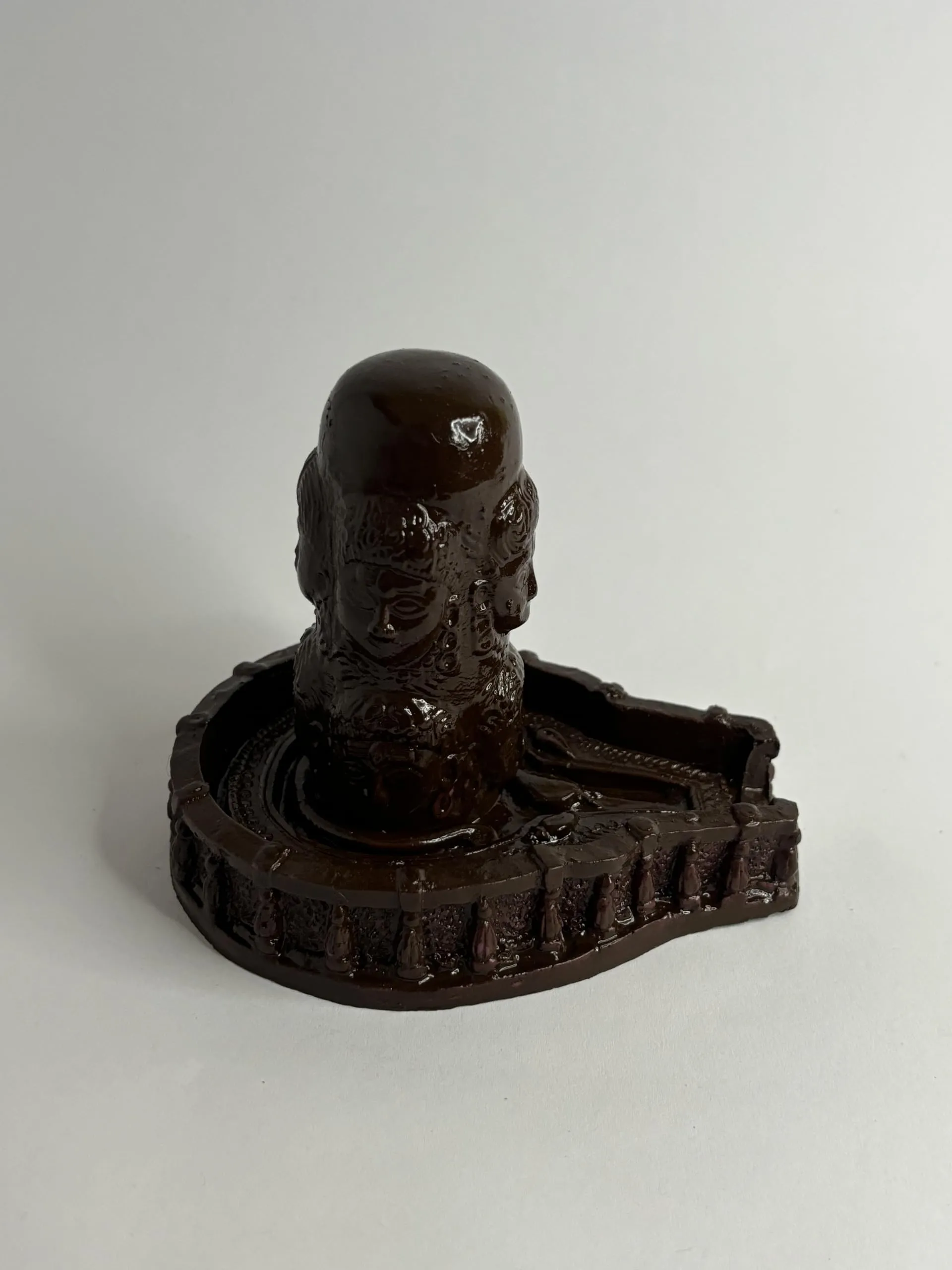 pashupatinath jaladhari murti, shivling .100% water resistant.4 inch