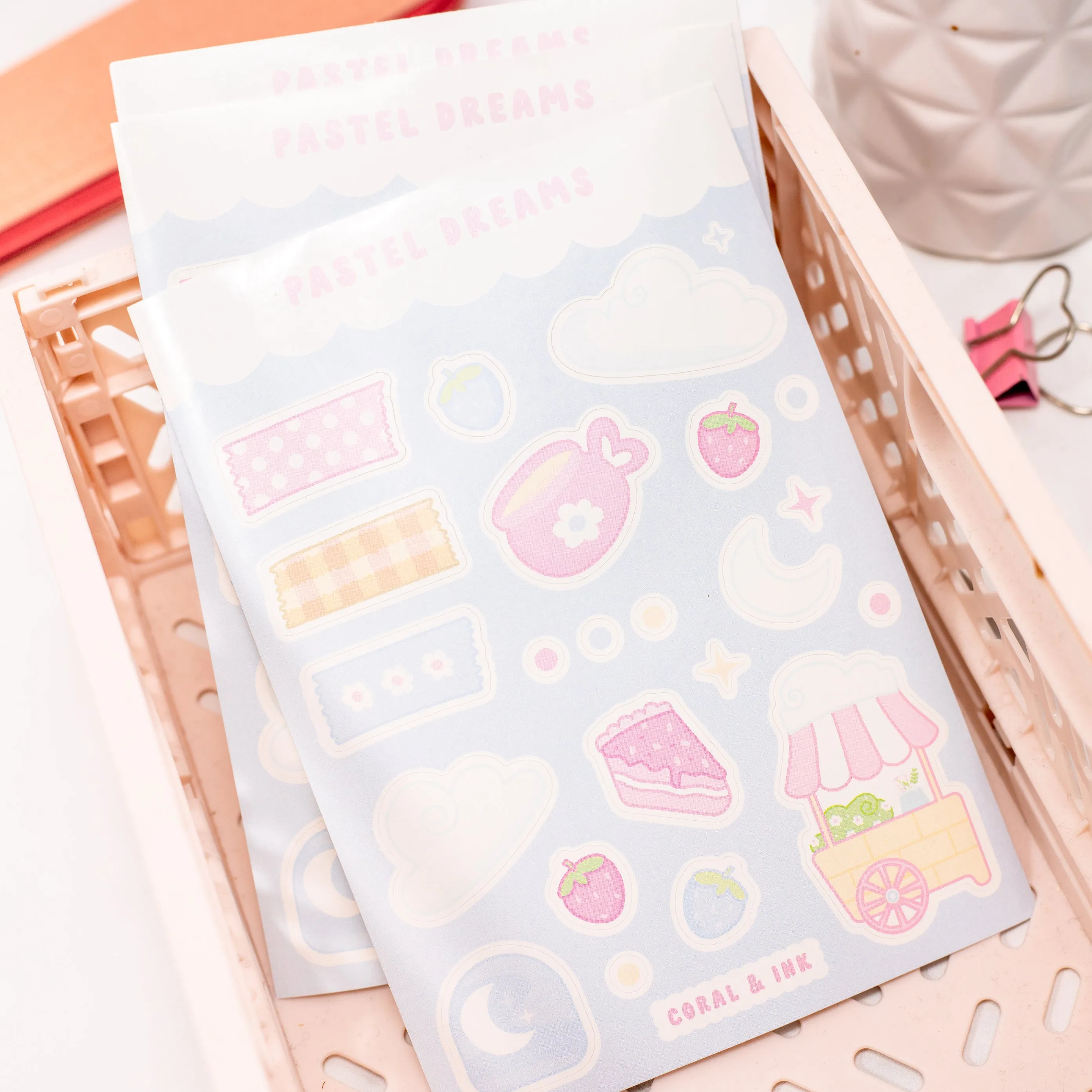 Pastel Dreams Sticker Sheet