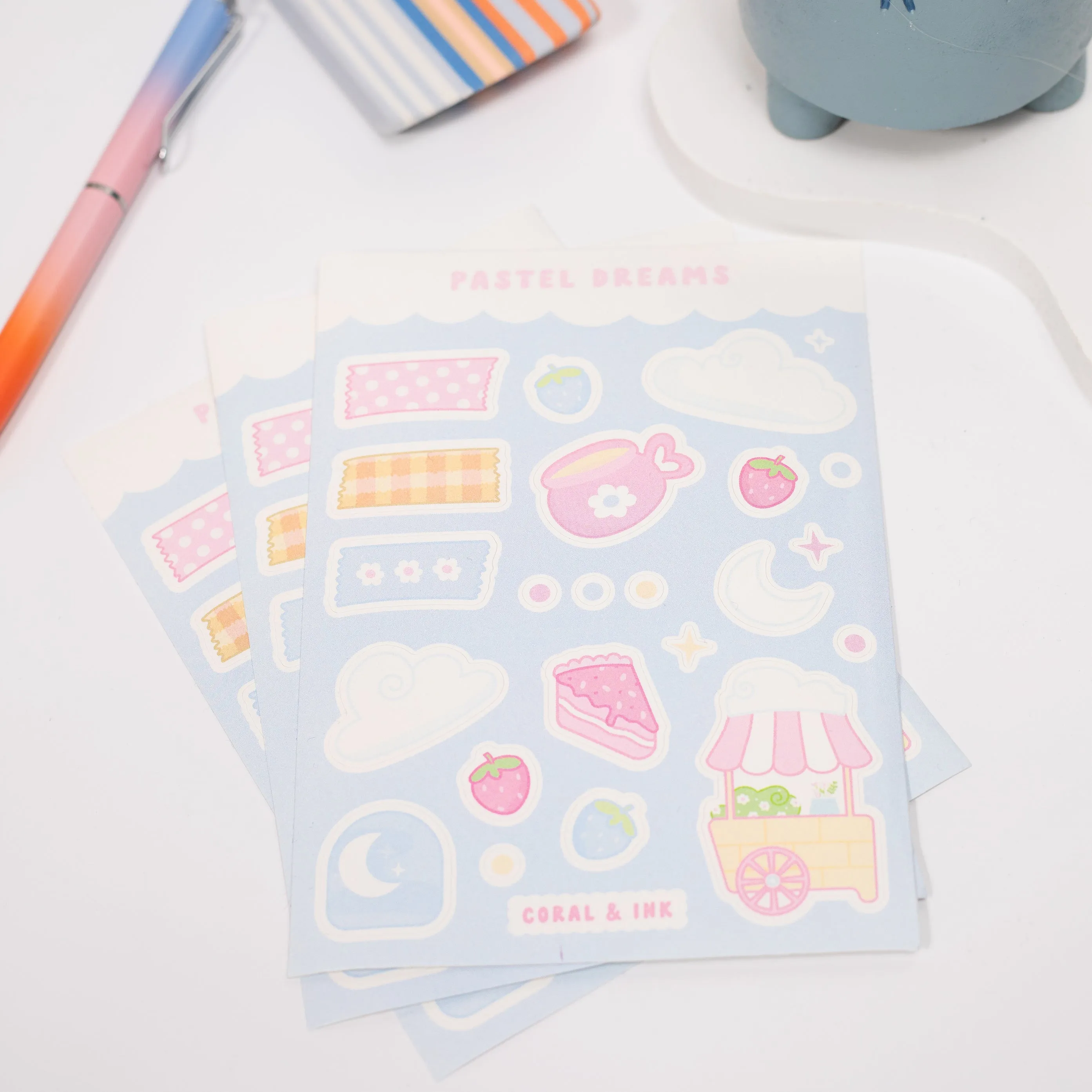 Pastel Dreams Sticker Sheet