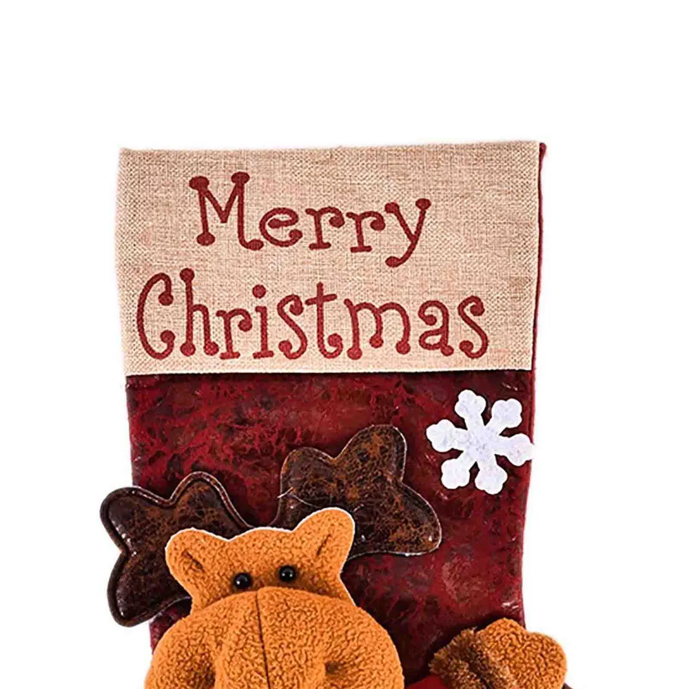 Printed 3d Rudolf Face Stocking