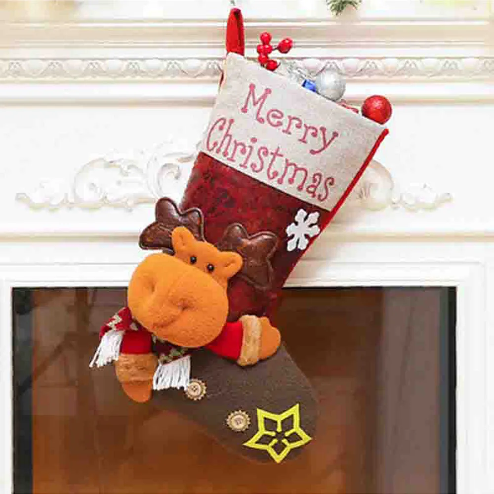 Printed 3d Rudolf Face Stocking