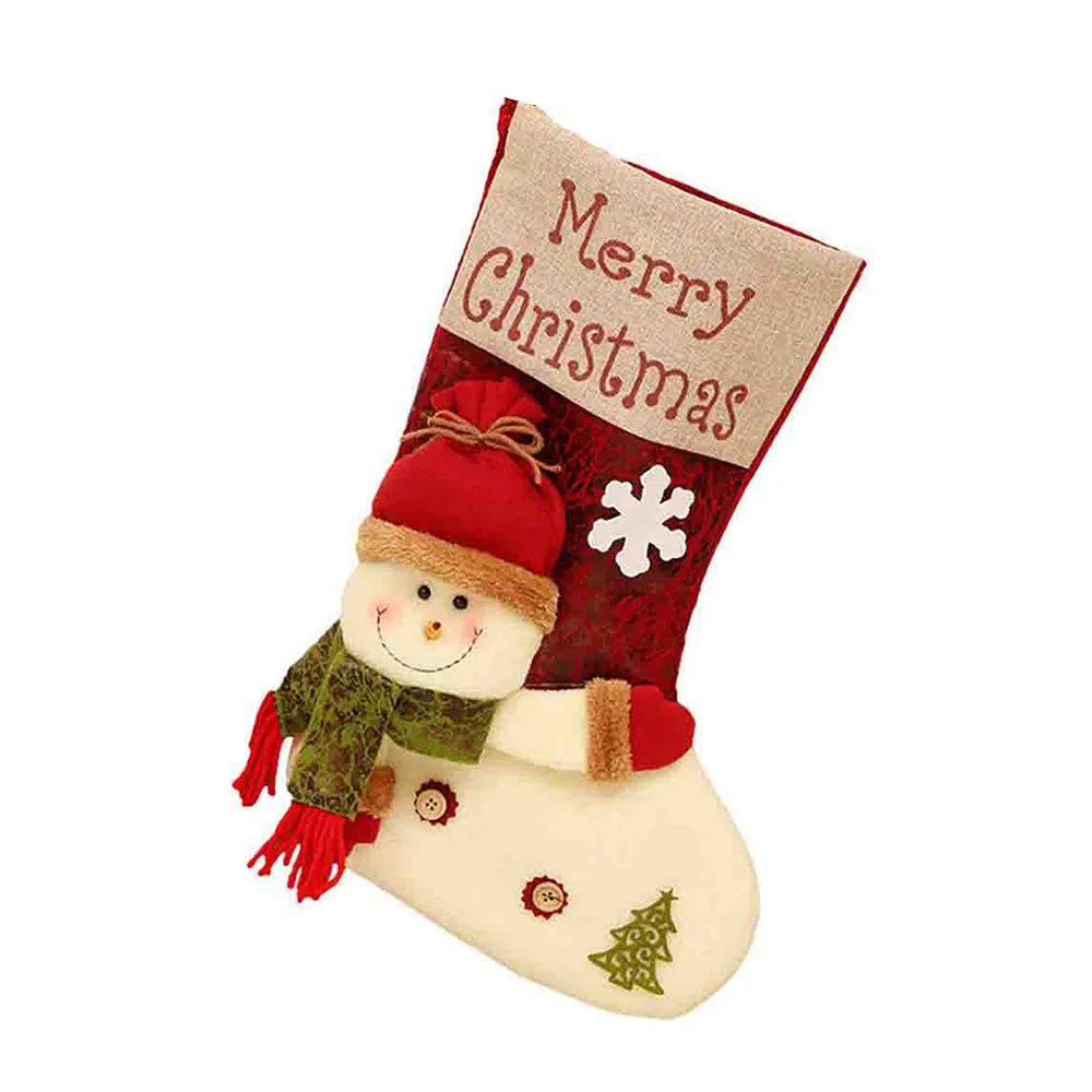 Printed 3d Snowman Stocking