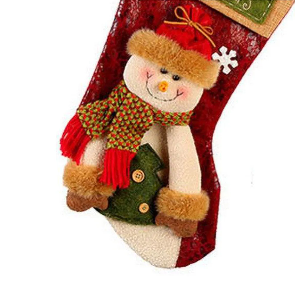 Printed 3d Snowman Stocking