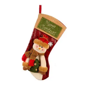 Printed 3d Snowman Stocking