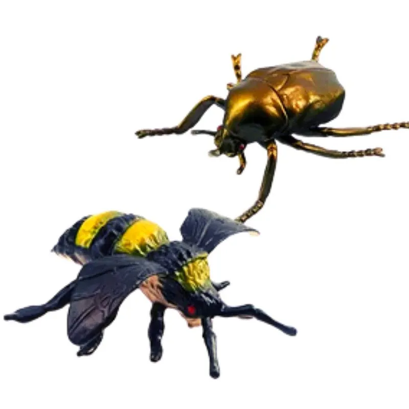 Real Looking Fake Insects Toy (Pack of 4)