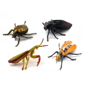 Real Looking Fake Insects Toy (Pack of 4)