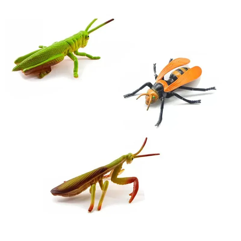 Real Looking Fake Insects Toy (Pack of 4)