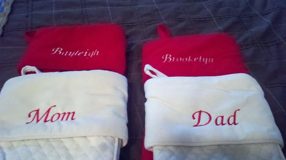 Stocking Name Embroidery