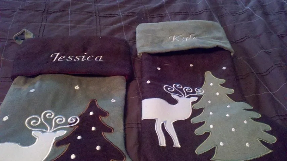 Stocking Name Embroidery
