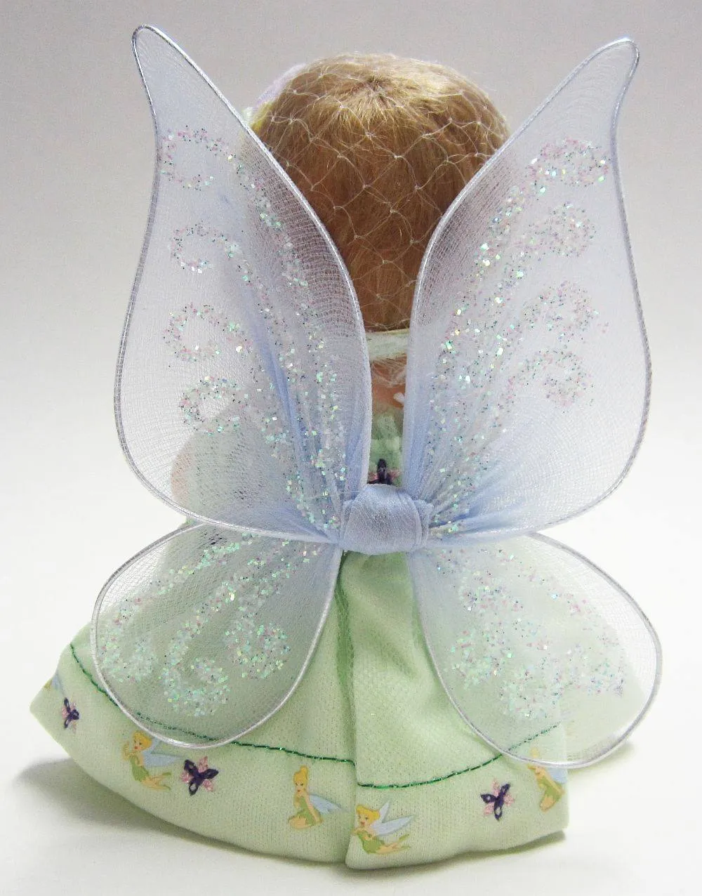 The Ashton - Drake Galleries Am I Cute Or What Realistic Lifelike Artist's Resin Baby Statue In a Tinkerbell Fairy Princess Dress Precious Pixies Collection by Doll Artist Cheryl Hill 5.25"-inches