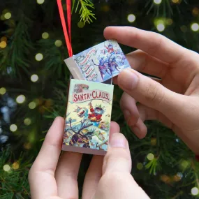 Tree Decoration 'Around The World With Santa Claus' Victorian Poem