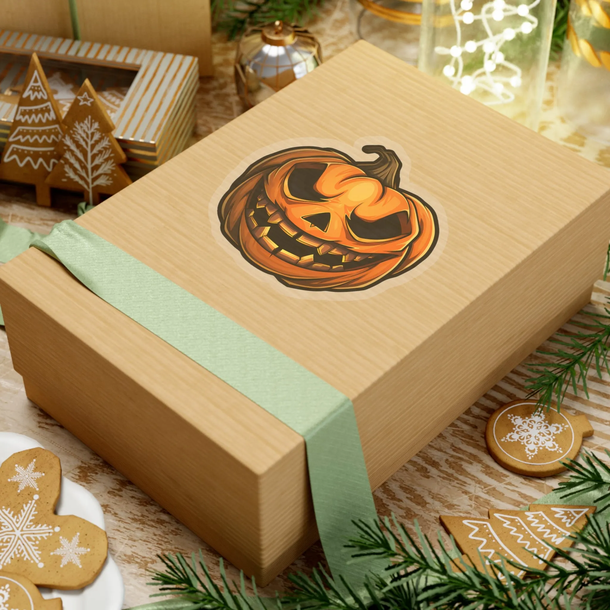 Upgrade Your Halloween Decor with Scary Pumpkin Stickers
