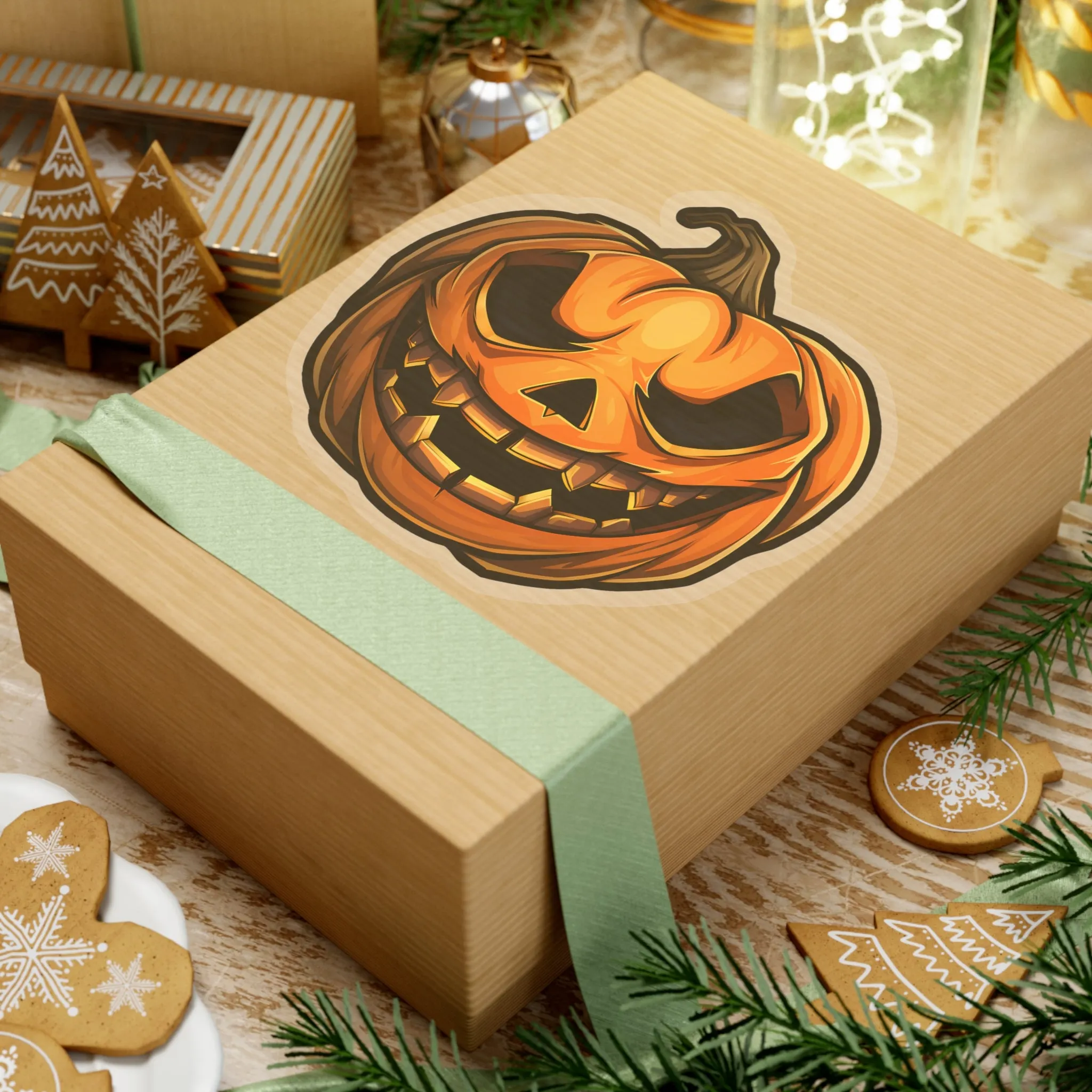 Upgrade Your Halloween Decor with Scary Pumpkin Stickers