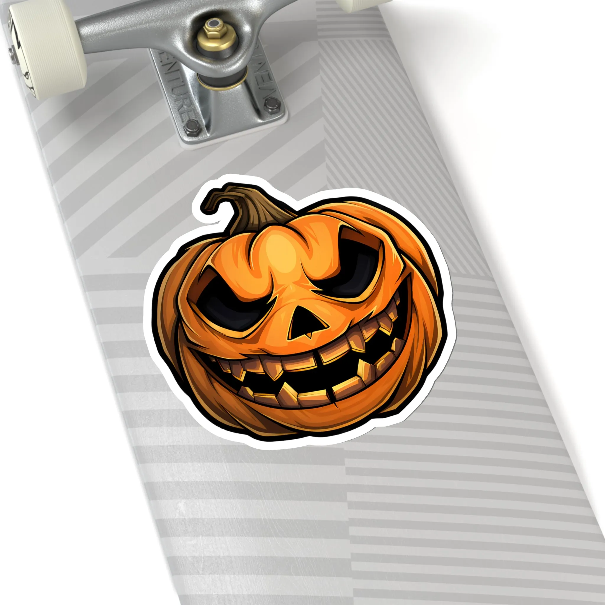 Upgrade Your Halloween Decor with Scary Pumpkin Stickers