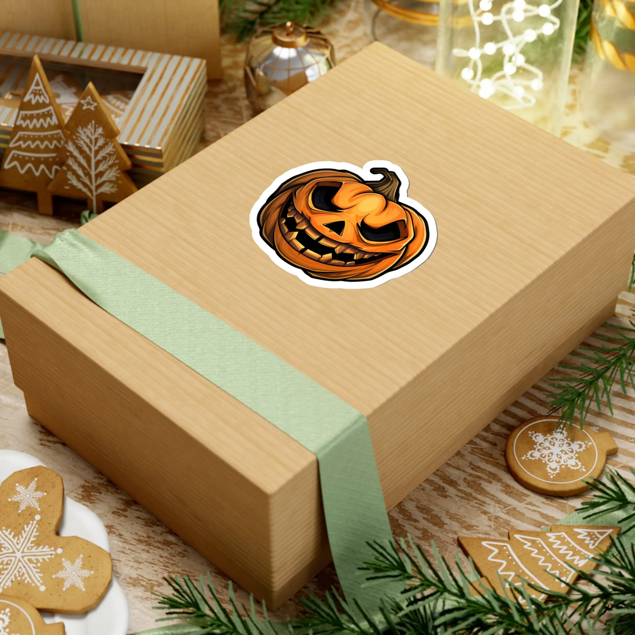 Upgrade Your Halloween Decor with Scary Pumpkin Stickers