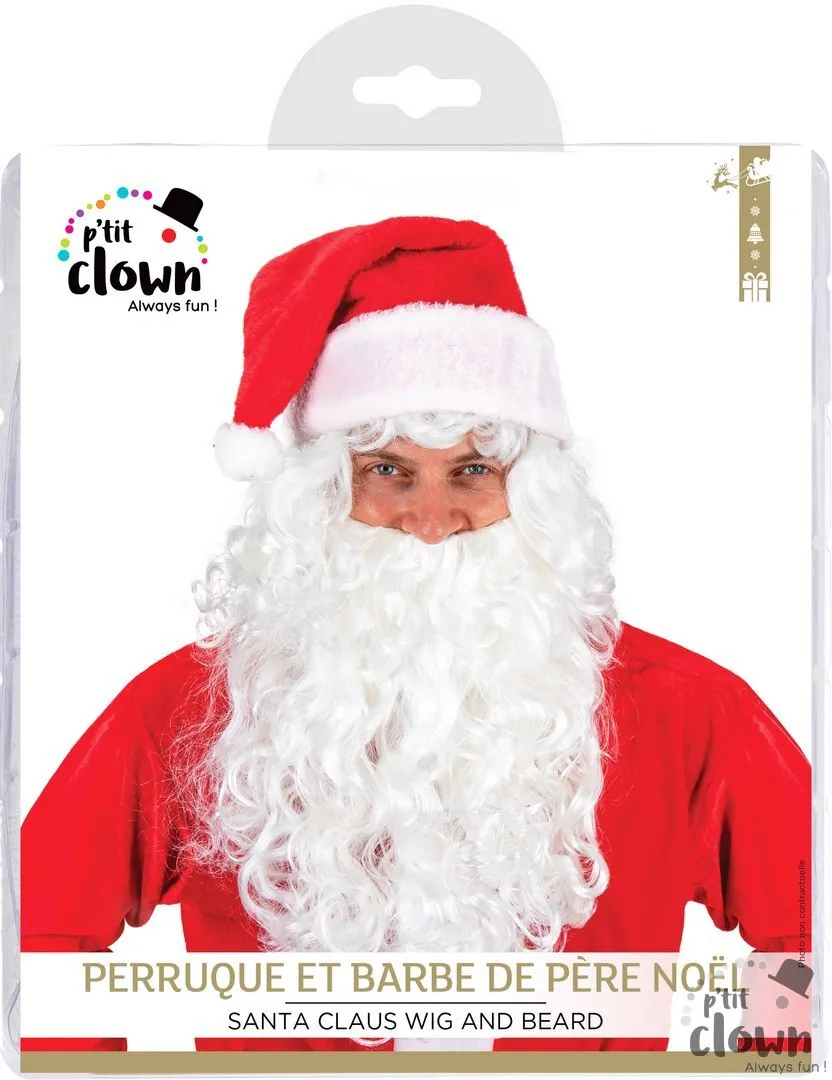 Wig - Santa Claus Wig and Beard