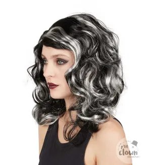 Wig - Witch (Black and grey)