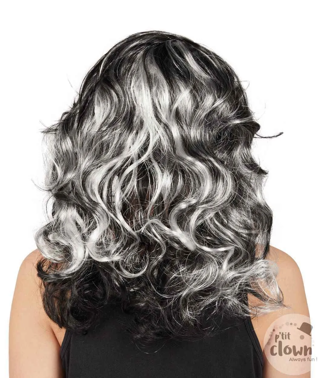 Wig - Witch (Black and grey)