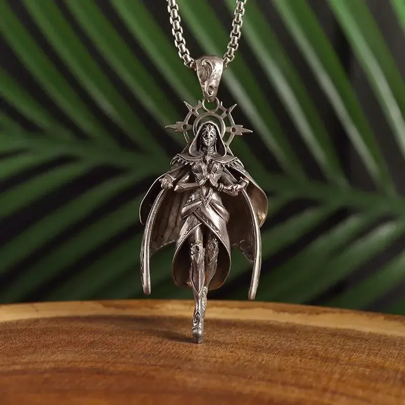 Witcher inspired Character Pendant Skull Necklace