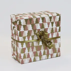 Xmas Fern Pink/Gold Counter Roll